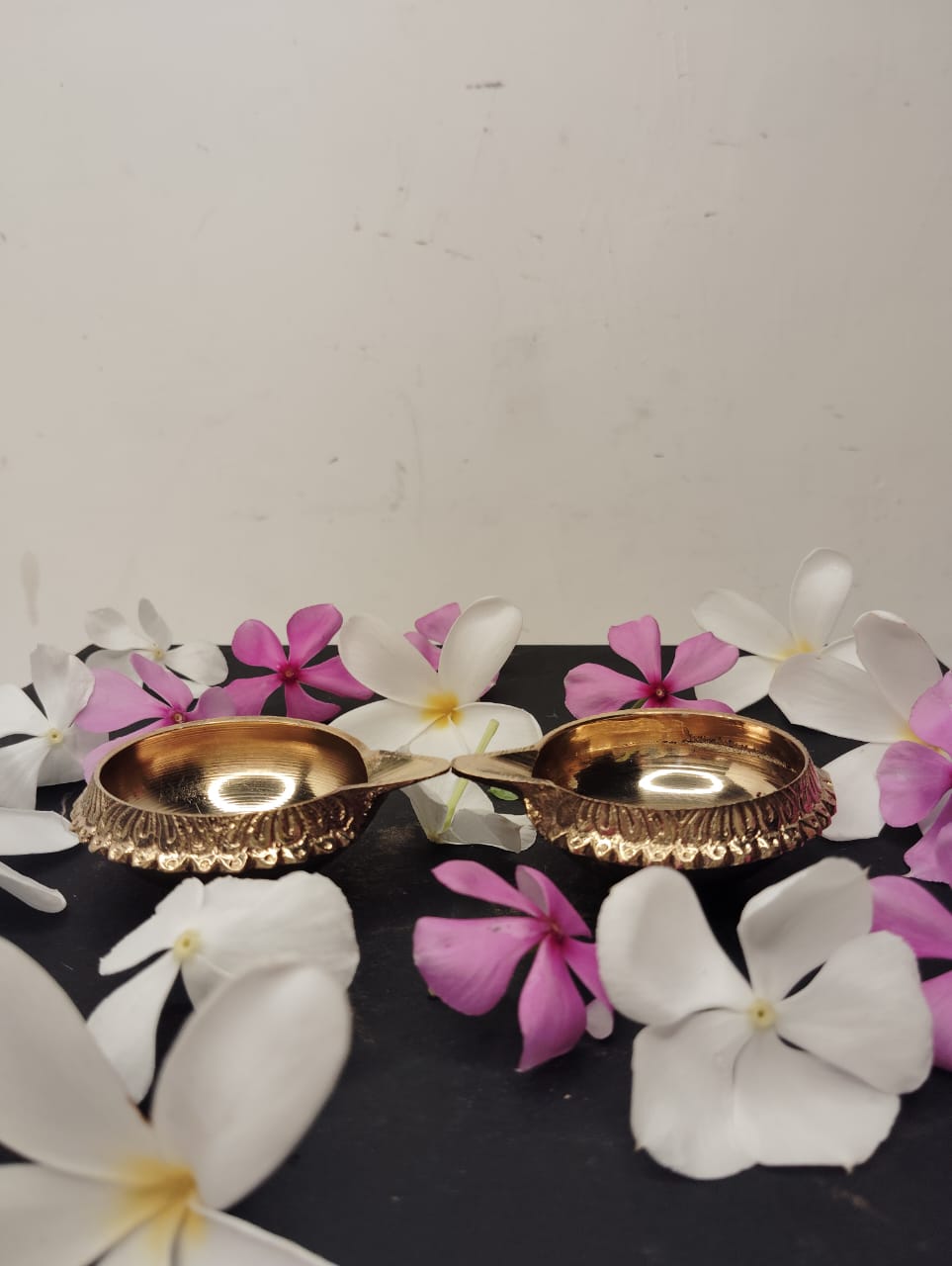 “Divine Glow Brass Kuber Diya – 3 Inch”