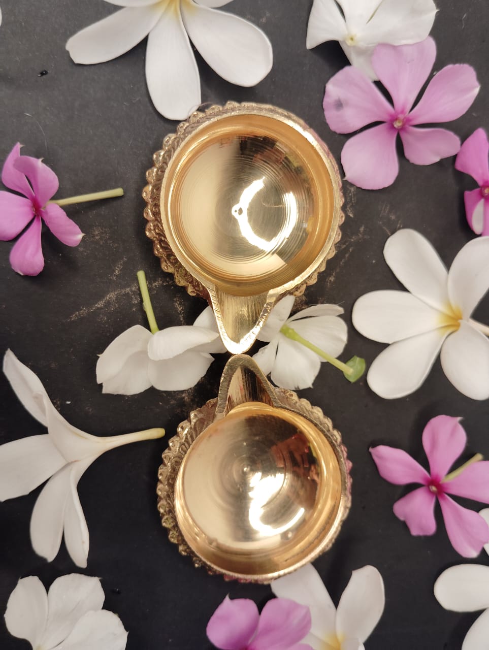 “Divine Glow Brass Kuber Diya – 3 Inch”